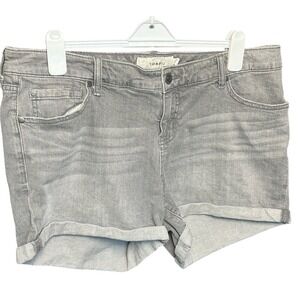 Torrid‎ Light Gray Jean Shorts